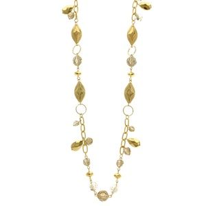 Catherine's Long Necklace Gold NWOT